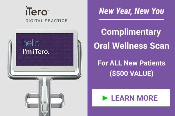 Oral Wellness Scan machine and new patient offer for North Hollyood and Studio City patients.